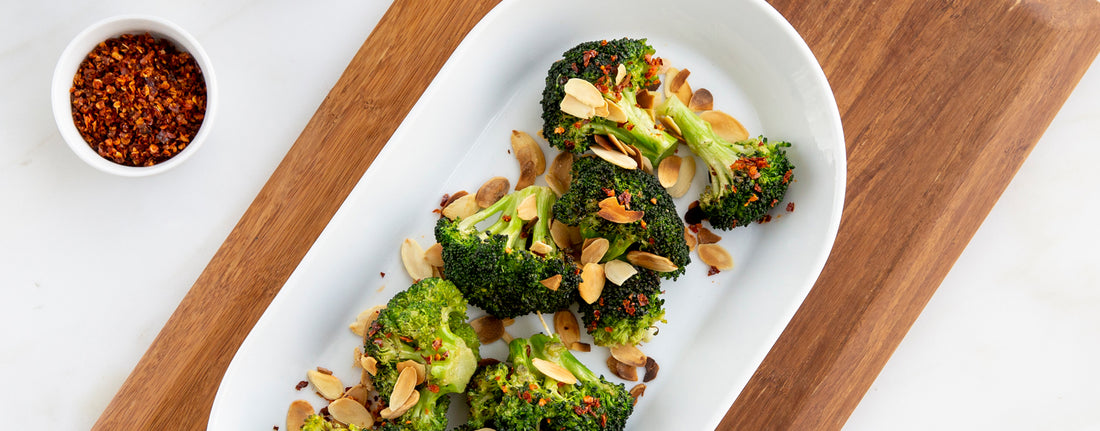 Almond Broccoli Bites